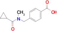 4-((N-methylcyclopropanecarboxamido)methyl)benzoic acid