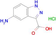 5-Amino-1H-indazole-3-carboxylic acid hydrochloride