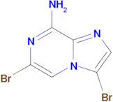 3,6-Dibromoimidazo[1,2-a]pyrazin-8-amine