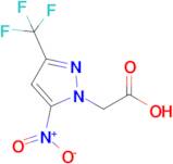 2-(5-Nitro-3-(trifluoromethyl)-1H-pyrazol-1-yl)acetic acid