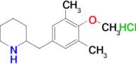 2-(4-Methoxy-3,5-dimethylbenzyl)piperidine hydrochloride