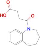 4-Oxo-4-(2,3,4,5-tetrahydro-1H-benzo[b]azepin-1-yl)butanoic acid