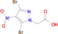 2-(3,5-Dibromo-4-nitro-1H-pyrazol-1-yl)acetic acid