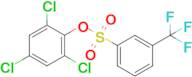 2,4,6-Trichlorophenyl 3-(trifluoromethyl)benzenesulfonate