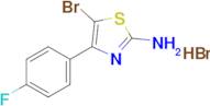 5-Bromo-4-(4-fluorophenyl)thiazol-2-amine hydrobromide