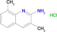 3,8-Dimethylquinolin-2-amine hydrochloride