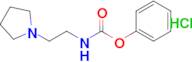 Phenyl (2-(pyrrolidin-1-yl)ethyl)carbamate hydrochloride