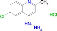 6-Chloro-4-hydrazinyl-2-methylquinoline hydrochloride