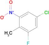 5-Chloro-1-fluoro-2-methyl-3-nitrobenzene