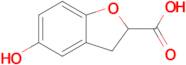 5-Hydroxy-2,3-dihydrobenzofuran-2-carboxylic acid