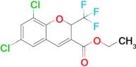 Ethyl 6,8-dichloro-2-(trifluoromethyl)-2H-chromene-3-carboxylate