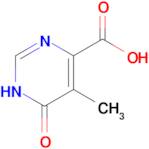 5-methyl-6-oxo-1,6-dihydropyrimidine-4-carboxylic acid