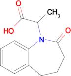 2-(2-Oxo-2,3,4,5-tetrahydro-1H-benzo[b]azepin-1-yl)propanoic acid