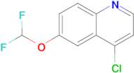 4-Chloro-6-(difluoromethoxy)quinoline