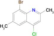 8-Bromo-4-chloro-2,6-dimethylquinoline