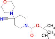 Tert-butyl 4-cyano-4-morpholinopiperidine-1-carboxylate