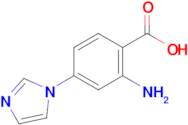 2-Amino-4-(1H-imidazol-1-yl)benzoic acid