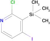 2-Chloro-4-iodo-3-(trimethylsilyl)pyridine