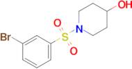 1-((3-Bromophenyl)sulfonyl)piperidin-4-ol