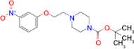 Tert-butyl 4-(2-(3-nitrophenoxy)ethyl)piperazine-1-carboxylate