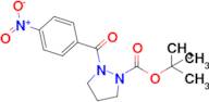 Tert-butyl 2-(4-nitrobenzoyl)pyrazolidine-1-carboxylate