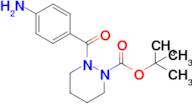 Tert-butyl 2-(4-aminobenzoyl)tetrahydropyridazine-1(2H)-carboxylate