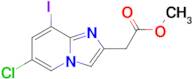 Methyl 2-(6-chloro-8-iodoimidazo[1,2-a]pyridin-2-yl)acetate