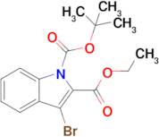 1-(Tert-butyl) 2-ethyl 3-bromo-1H-indole-1,2-dicarboxylate