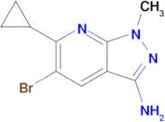 5-Bromo-6-cyclopropyl-1-methyl-1H-pyrazolo[3,4-b]pyridin-3-amine