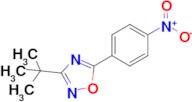 3-(Tert-butyl)-5-(4-nitrophenyl)-1,2,4-oxadiazole