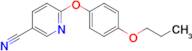 6-(4-Propoxyphenoxy)nicotinonitrile