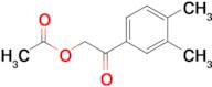 2-(3,4-Dimethylphenyl)-2-oxoethyl acetate