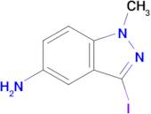 3-Iodo-1-methyl-1H-indazol-5-amine