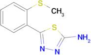 5-(2-(Methylthio)phenyl)-1,3,4-thiadiazol-2-amine