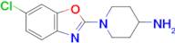 1-(6-Chlorobenzo[d]oxazol-2-yl)piperidin-4-amine