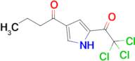 1-(5-(2,2,2-Trichloroacetyl)-1H-pyrrol-3-yl)butan-1-one