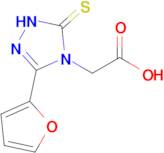 2-(3-(Furan-2-yl)-5-thioxo-1,5-dihydro-4H-1,2,4-triazol-4-yl)acetic acid