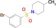 1-((3-Bromophenyl)sulfonyl)-4-methylpiperidine