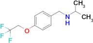 N-(4-(2,2,2-trifluoroethoxy)benzyl)propan-2-amine