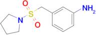 3-((Pyrrolidin-1-ylsulfonyl)methyl)aniline