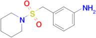 3-((Piperidin-1-ylsulfonyl)methyl)aniline