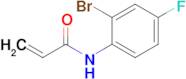 N-(2-bromo-4-fluorophenyl)acrylamide