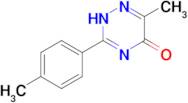 6-methyl-3-(4-methylphenyl)-2,5-dihydro-1,2,4-triazin-5-one