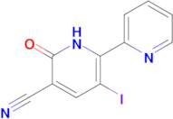 3-iodo-6-oxo-1,6-dihydro-[2,2'-bipyridine]-5-carbonitrile