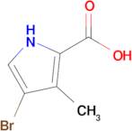 4-Bromo-3-methyl-1H-pyrrole-2-carboxylic acid