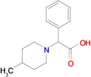 2-(4-Methylpiperidin-1-yl)-2-phenylacetic acid