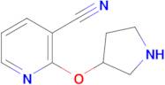 2-(Pyrrolidin-3-yloxy)nicotinonitrile