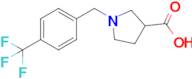 1-(4-(Trifluoromethyl)benzyl)pyrrolidine-3-carboxylic acid