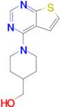 (1-(Thieno[2,3-d]pyrimidin-4-yl)piperidin-4-yl)methanol