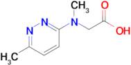 N-methyl-N-(6-methylpyridazin-3-yl)glycine